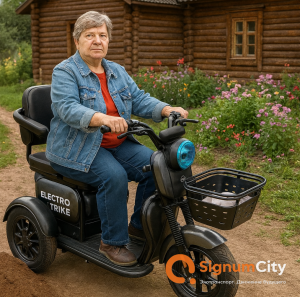 Электротрицикл Leopard Trike T1 1000W