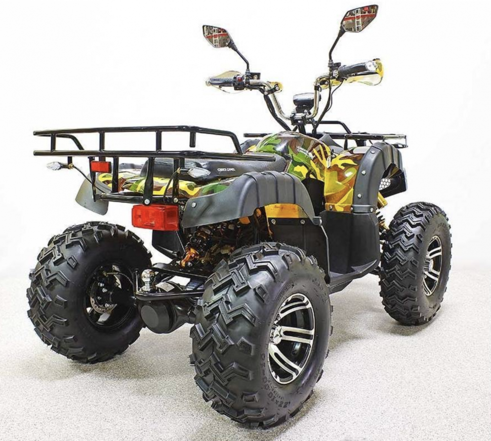 Квадроцикл GreenCamel Сахара AWD 4x4 (60V52Ah 2x2kW R10 alum)