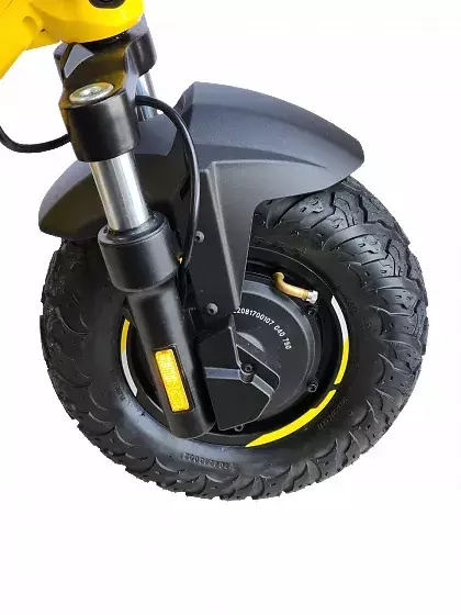 Электросамокат Velocifero ONE-X 500W*2 (Желтый)