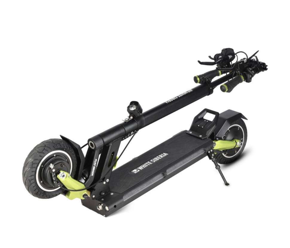 Электросамокат White Siberia SPUTNIK 2000W Elka Green (Зеленый)